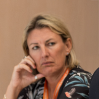 Claire Glennon attending LAPF Investments Local Investment Roundtable